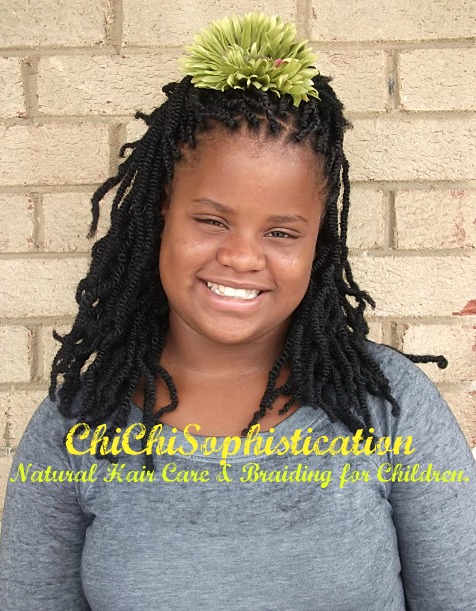 Natural Hair Style Protective Style Nubian Twist Hairstyle For