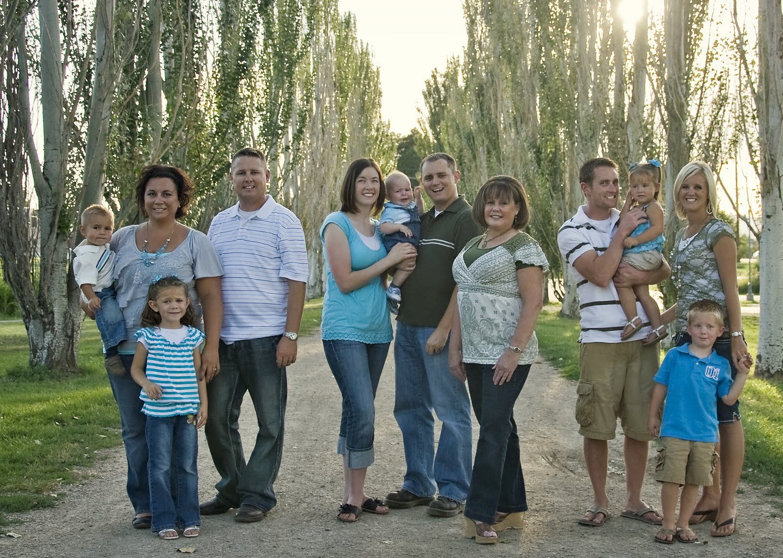 Cory, July, Cayman & Cooper Cottrell Family Pictures