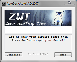Autodesk AutoCAD 2007 CRACK Setup Free