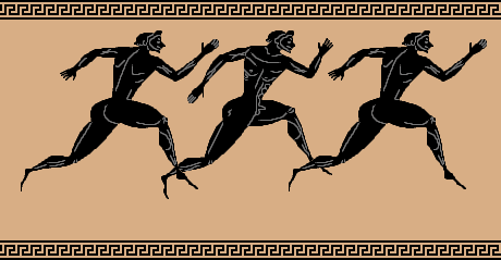 greek ancient olympics sports athletes grecia running antigua animated carrera runners times velocidad dromos vibram del las rolling ball english