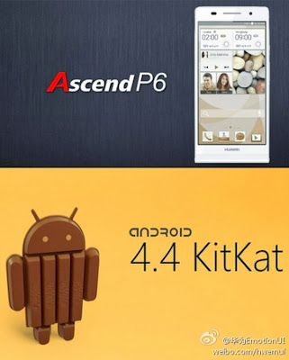 Android 4.4 KitKat en Huawei Ascend P6 En Enero saldrá una nueva actualización a Android 4.4 KitKat para el Huawei Ascend P6