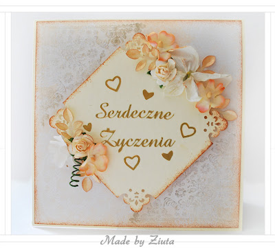 scrapbooking kartka urodzinowa