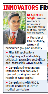 Dr Satendra Singh, founder of 'Infinite Ability'