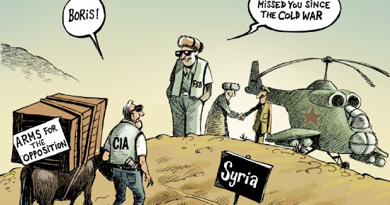 War On Terror Cartoons: USSR VS USA