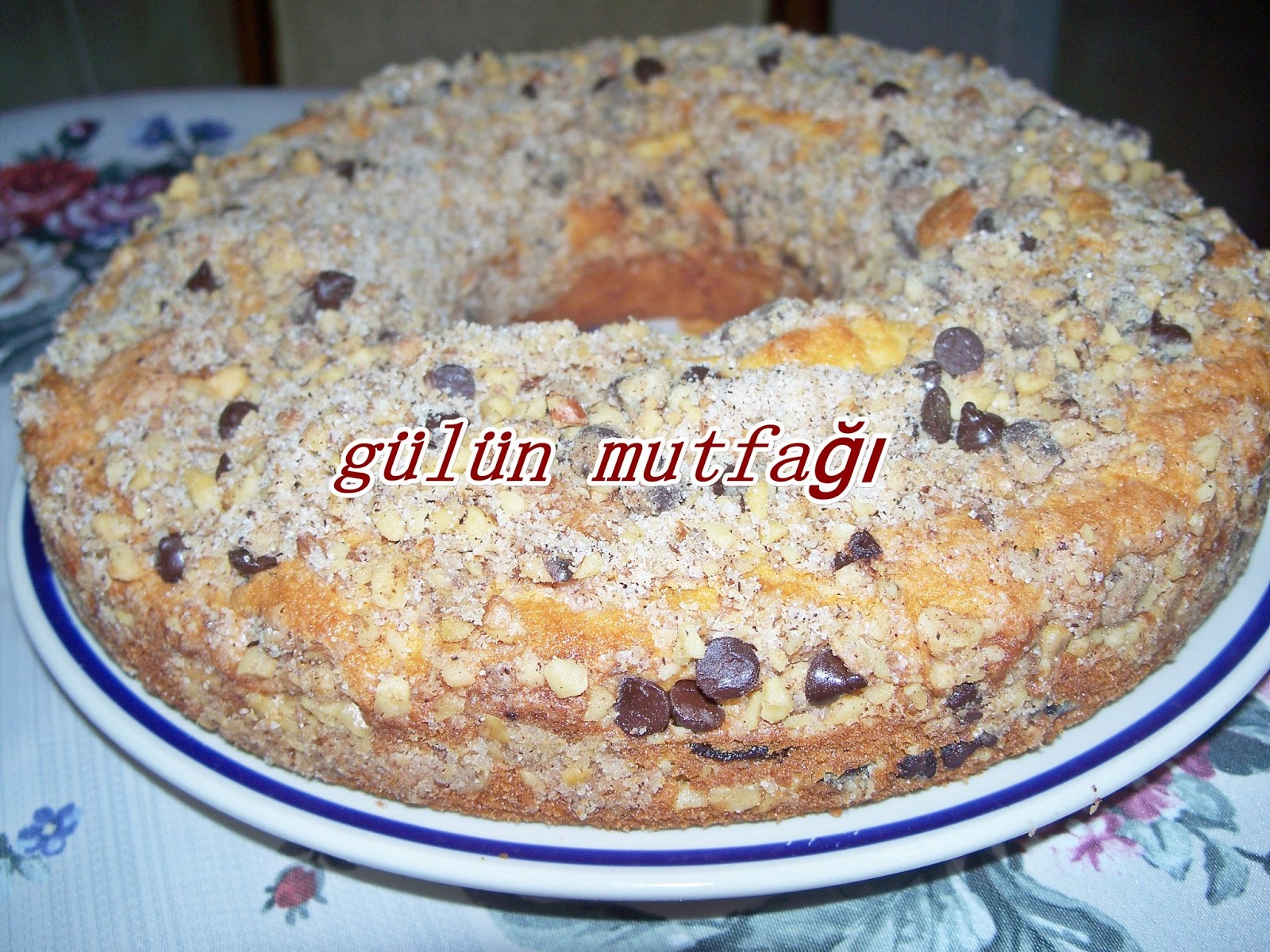 GÜLÜN MUTFAĞI CEVİZLİ ,ÇİKOLATALI KEK