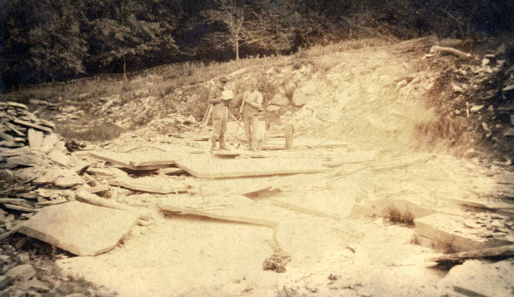 Minisink Valley Genealogy 1922 Photo Essay The Bluestone Industry of