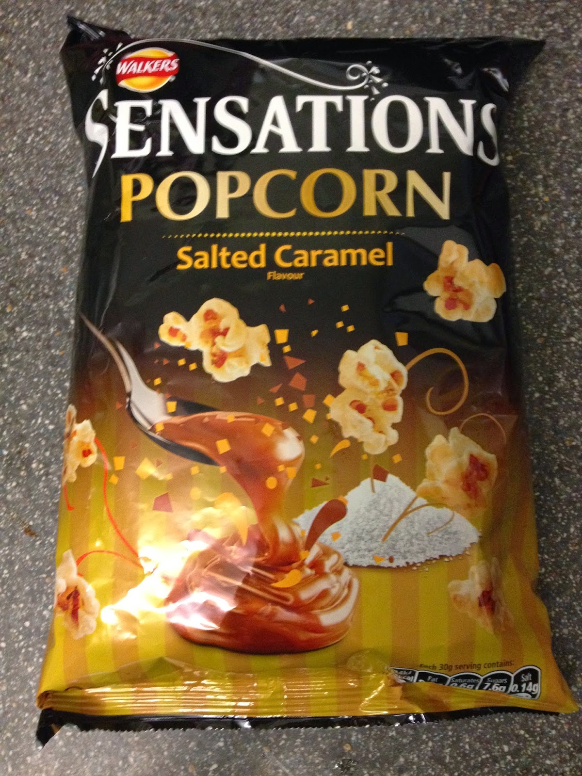 A Review A Day Today's Review Walkers Sensations Salted Caramel Popcorn