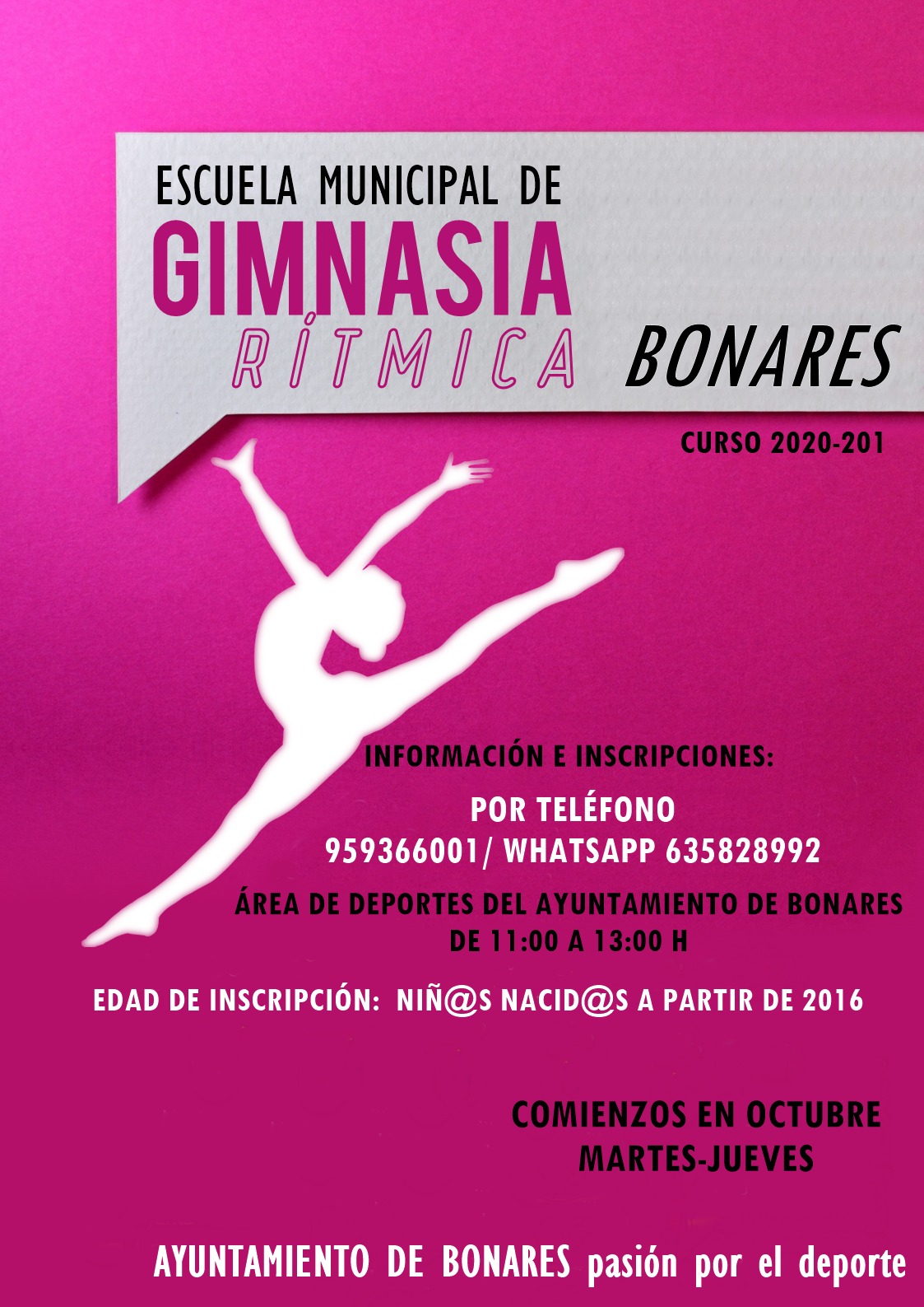 ESCUELA MPAL GIMNASIA RÍTMICA