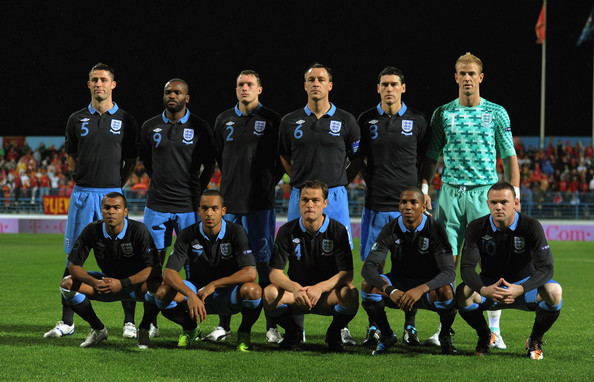 Pemain Timnas Inggris Euro 2012