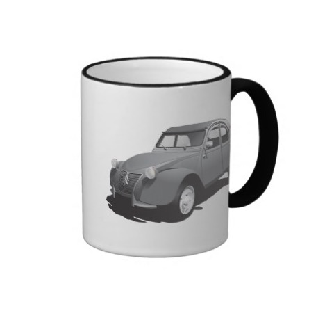 Citroën 2cv mug muki mugg