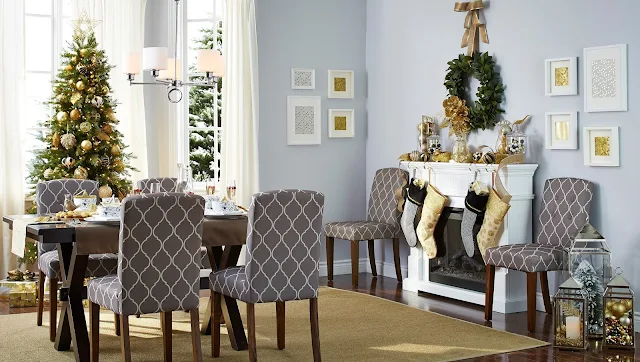 Christmas brunch table setting | CANVAS Christmas Collection | RamblingRenovators.ca
