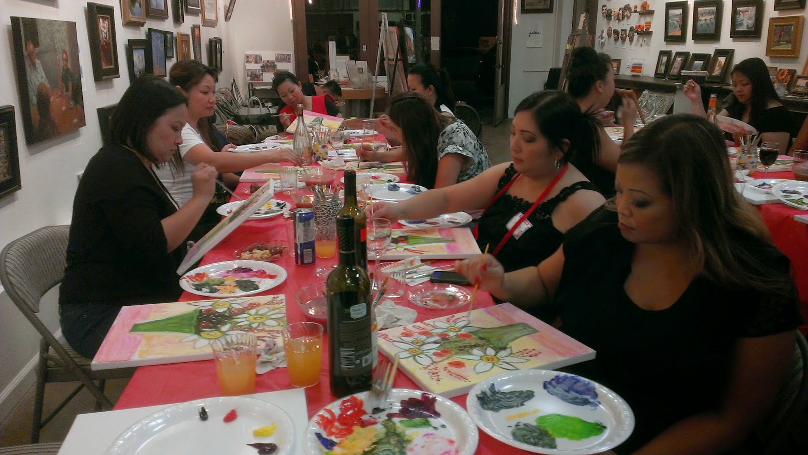 Paint and Sip Plan your next Paint and Sip Party with us!