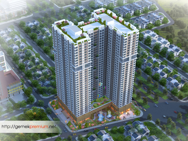 Quảng trường mua sắm chung cư Gemek Premium