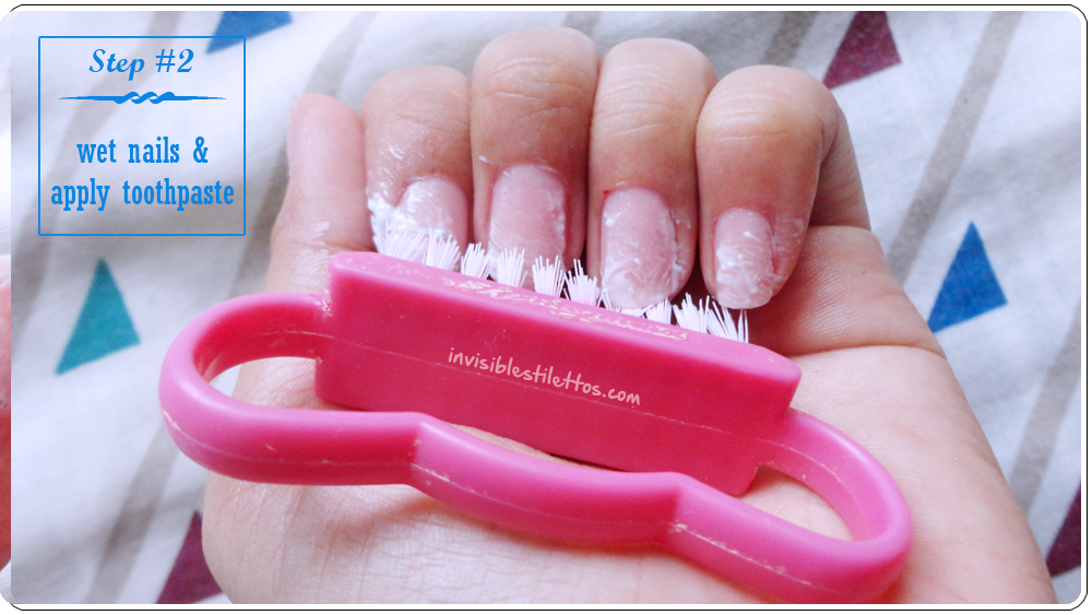 Instantly Whiten Yellow Nails INVISIBLE + STILETTOS