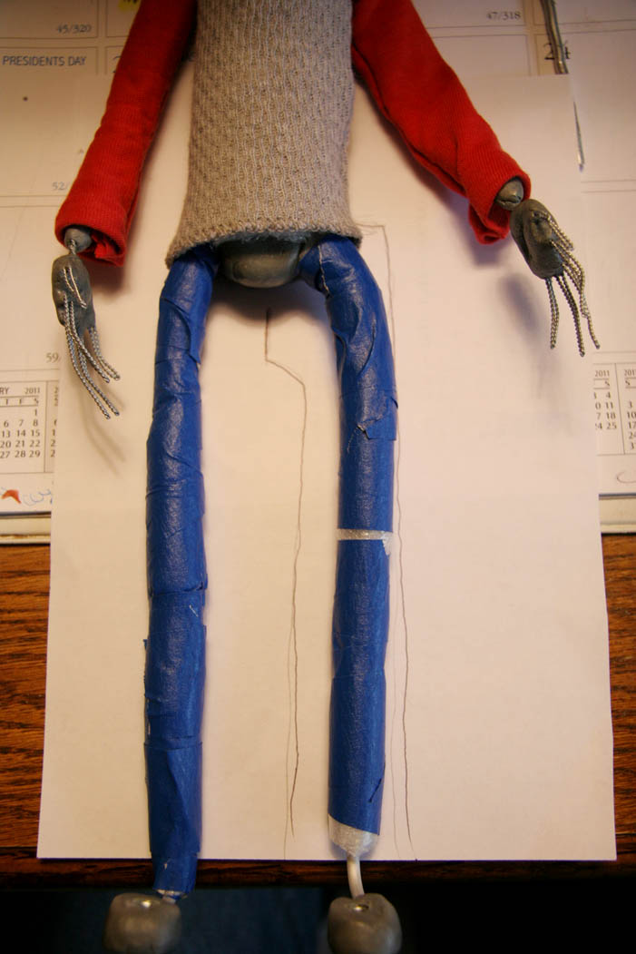 The Hollow Boy Production Blog Puppet Fabrication (Built Up Method