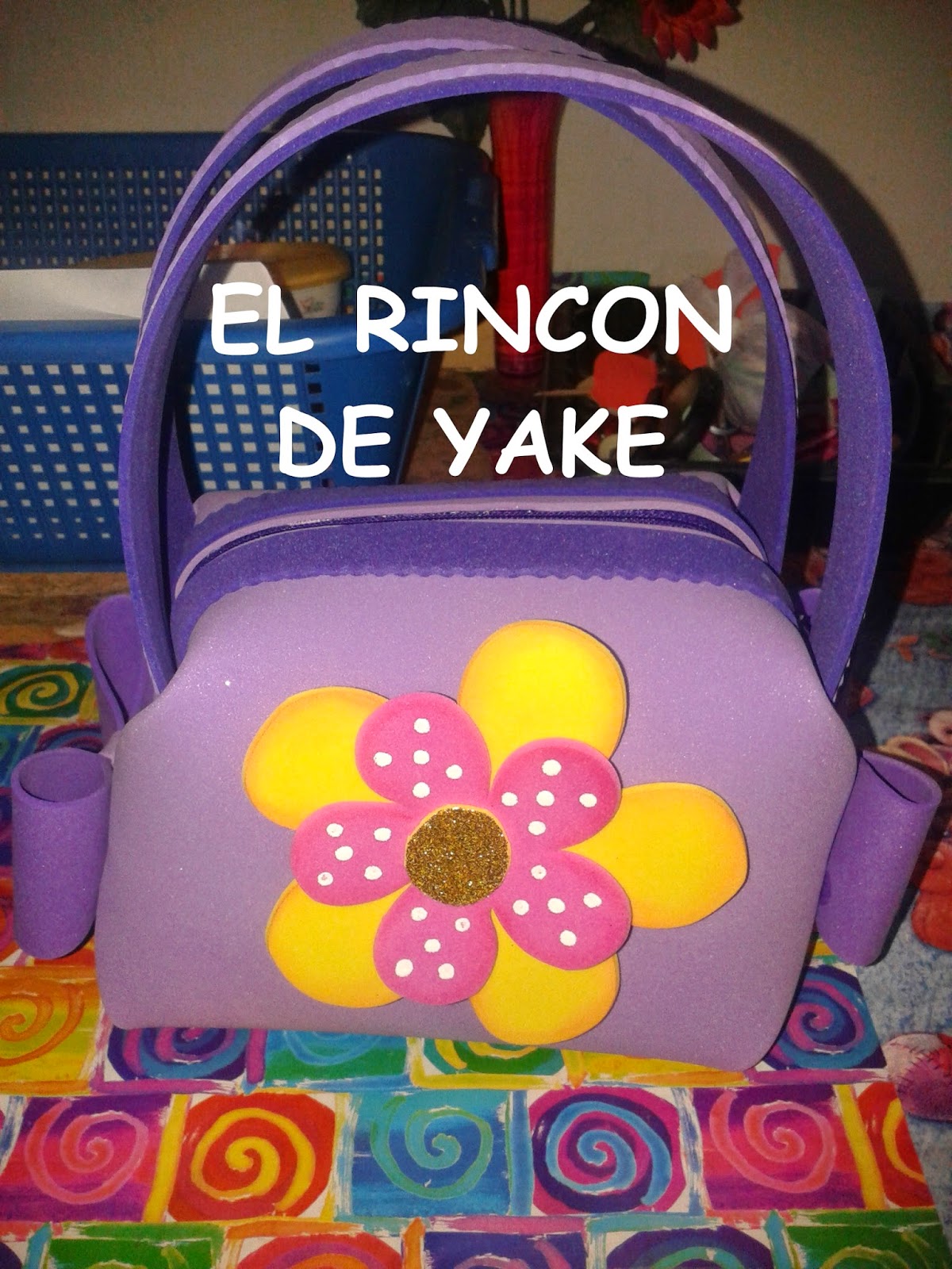 bolsos en foami faciles
