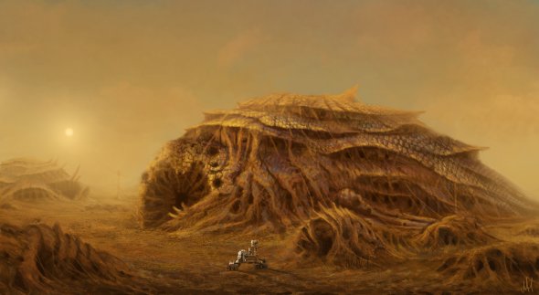 As ilustrações de ficção científica e fantasia de Markus Härma Markus Härma deviantart ilustrações fantasia ficção científica monstros