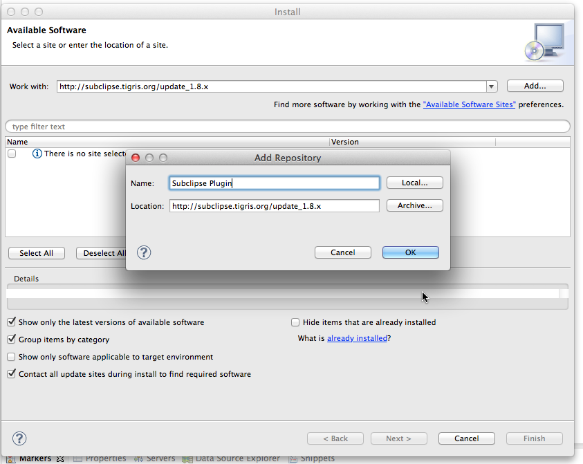 Eclipse Install New Software Password Required After Idle Eclipse Install New Software Password Required After Idle