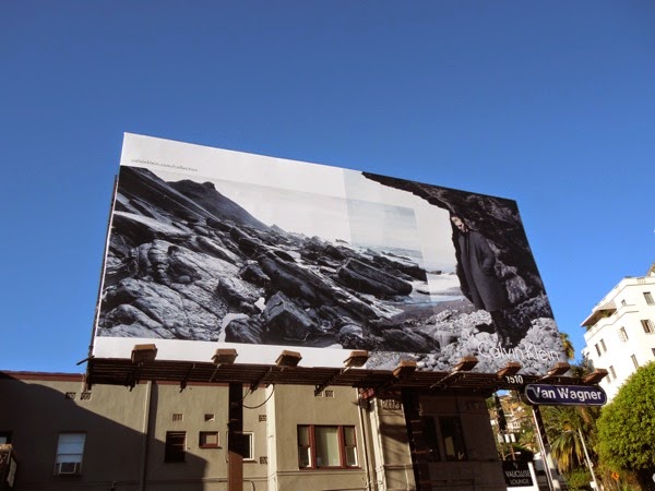 Calvin Klein Collection F/W 2014 billboard Calvin Klein Collection FW 2014 rocks billboard