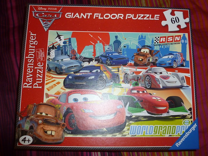 Madhouse Family Reviews Ravensburger Cars 2 Giant Floor Puzzle review