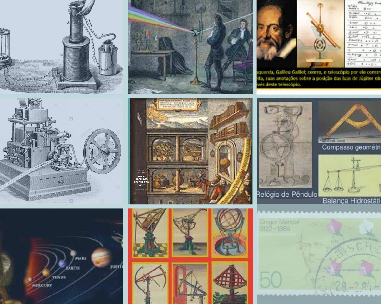 Cientistas e seus inventos