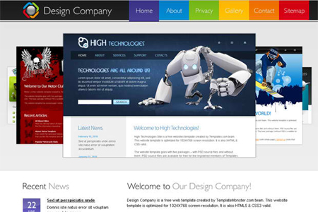 50 Fresh Free HTML5 and CSS3 Website Templates 50 Fresh Free HTML5 and CSS3 Website Templates