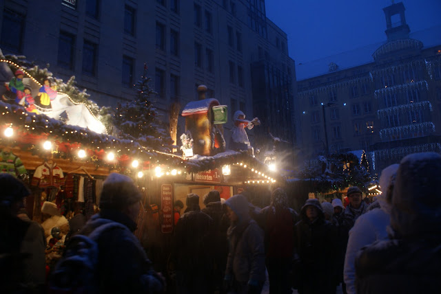 Crowds Christmas Market