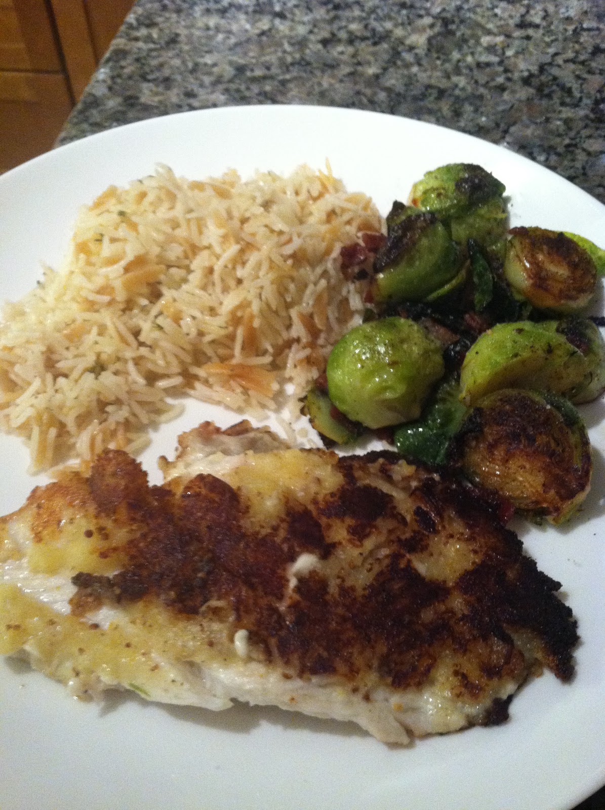 parsley & polka dots potatohorseradish crusted tilapia