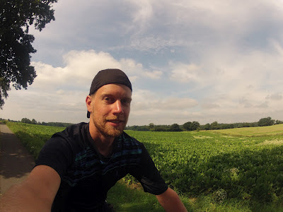 Cycling into Eckernförde