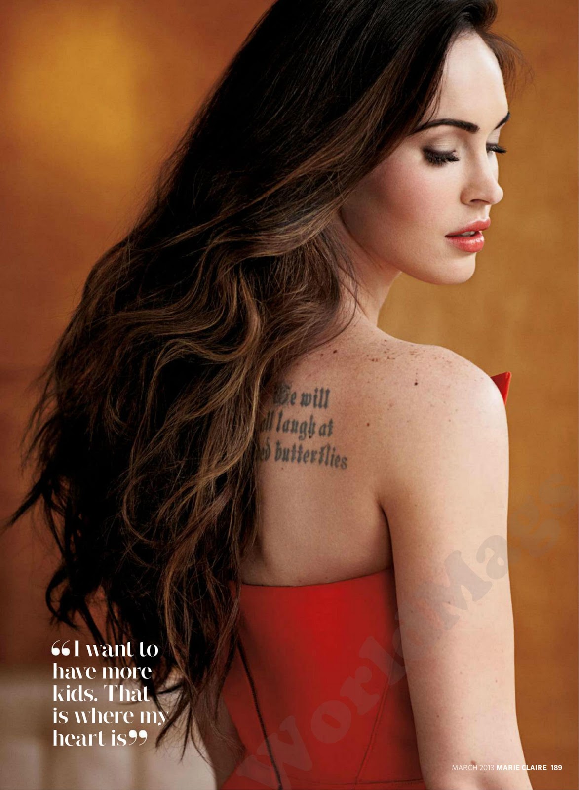 Megan Fox @ Marie Claire, UK, March 2013
