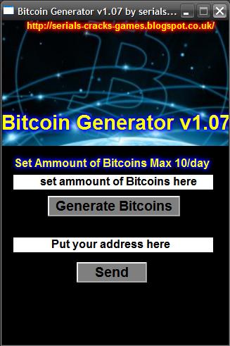Bitcoin Generator 2016 Activation Key