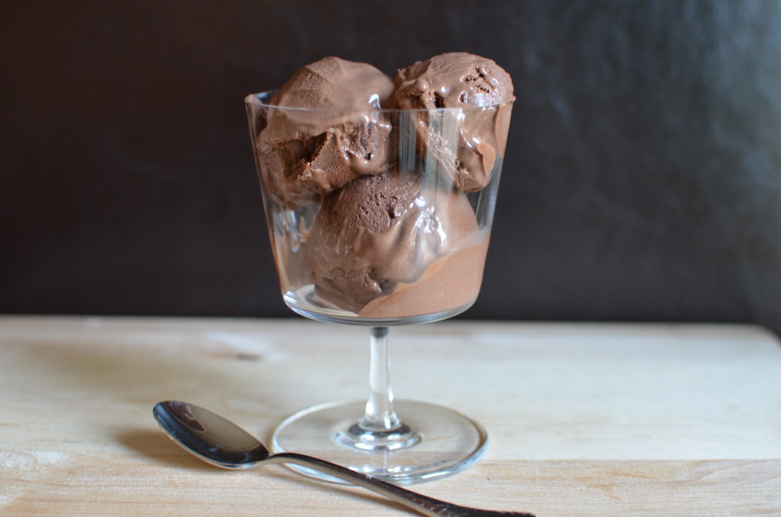 Playing with Flour Homemade chocolate ice cream