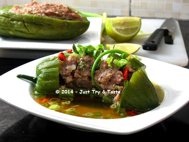 Sup Pare Isi Daging Cincang Sup Pare Isi Daging Cincang