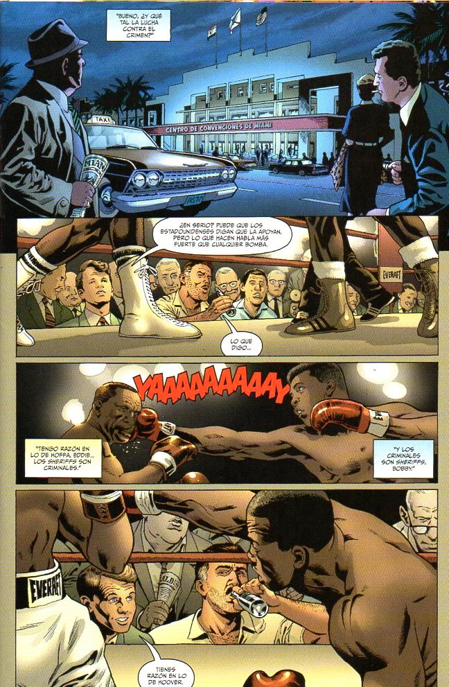 Un poco de historia política y deportiva. Un poco de historia política y deportiva. Robert F. Kennedy y Muhammad Ali.