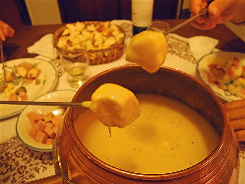 Recetas de Marlis Fondue de queso
