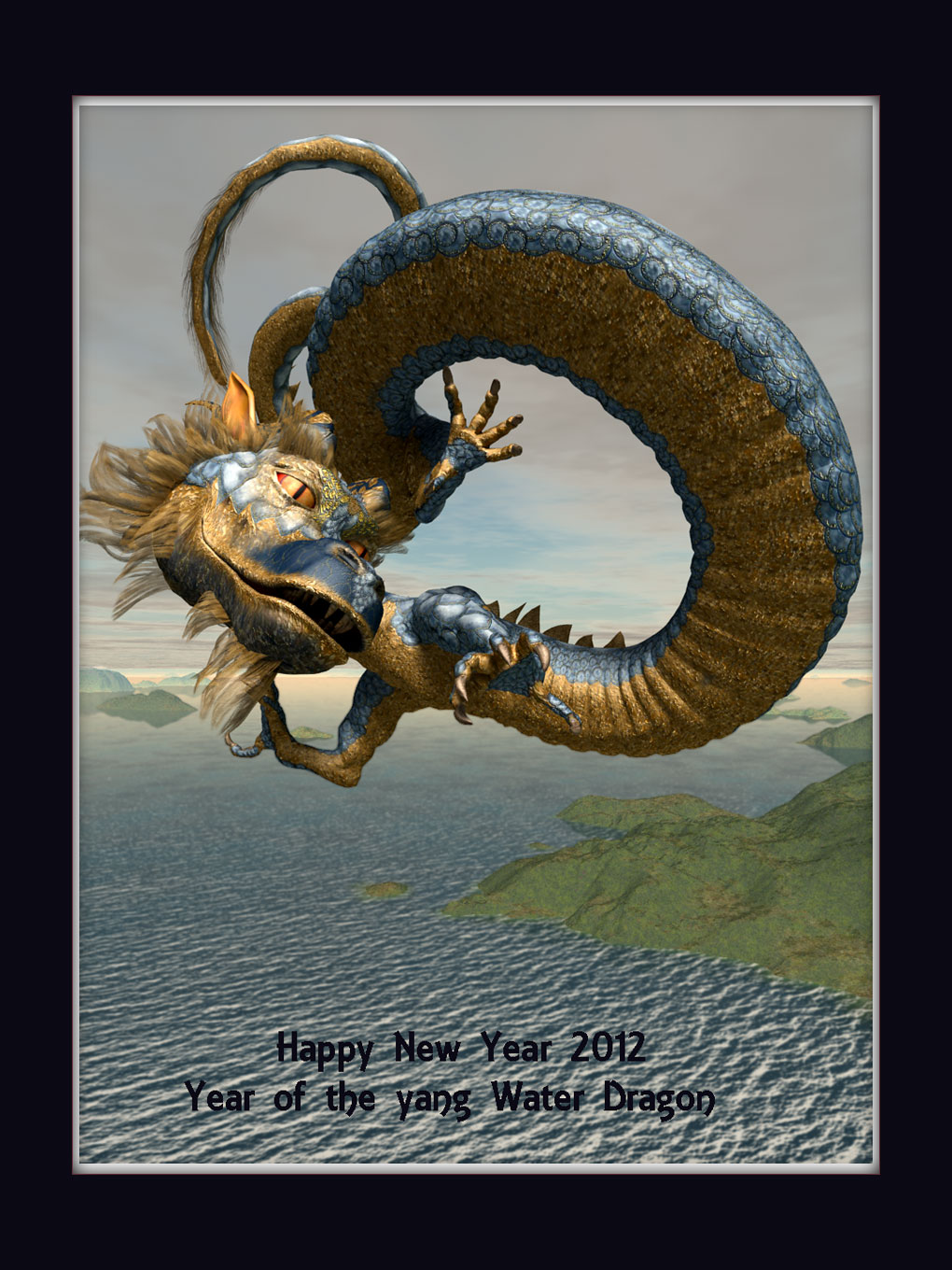 Bo's Dragon Lore: The Year of the Yang Water Dragon