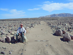 A la vera del Camino del Inca o Qhapaqñan. Quebrada de Quipisca, vista  hacia el Norte.