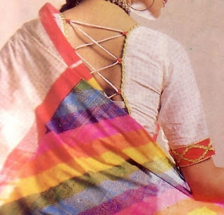 saree Blouse Back Designs - Choli Back Design Pictures - blouse design ideas 2012