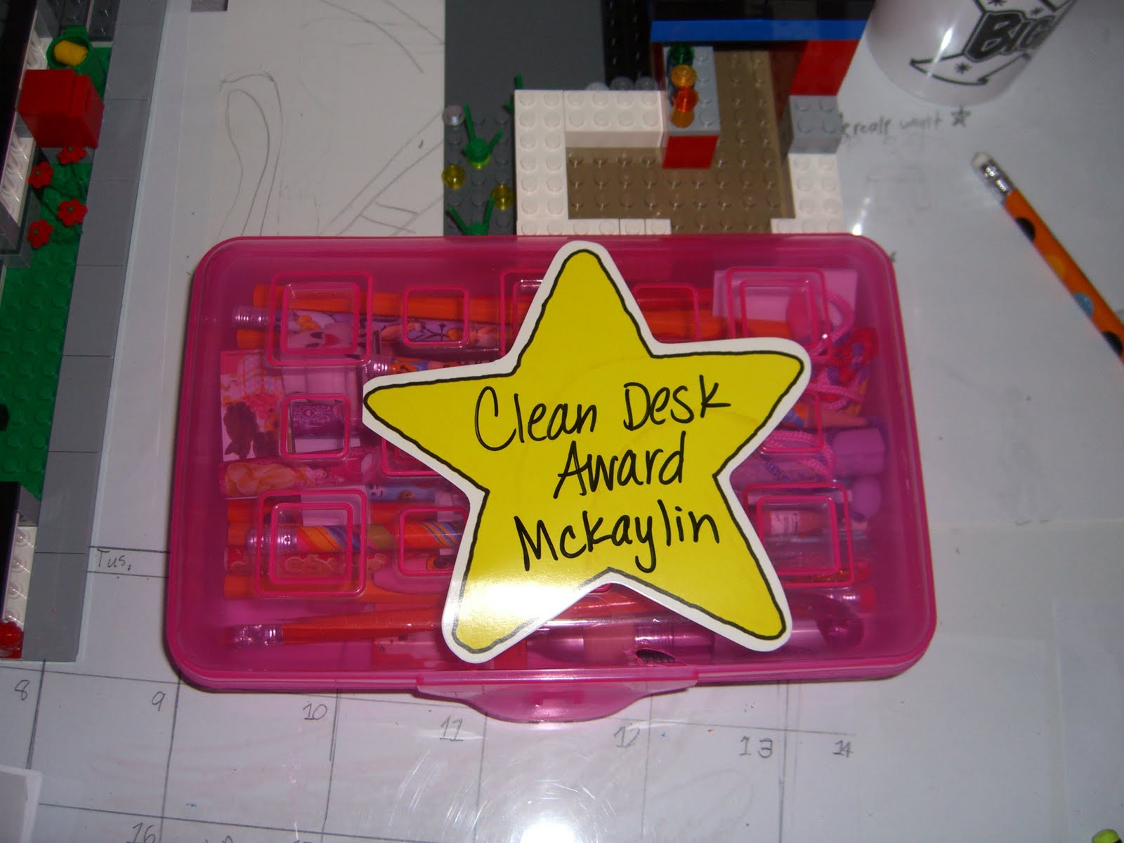 Our Family Clean Desk Award I Think Not