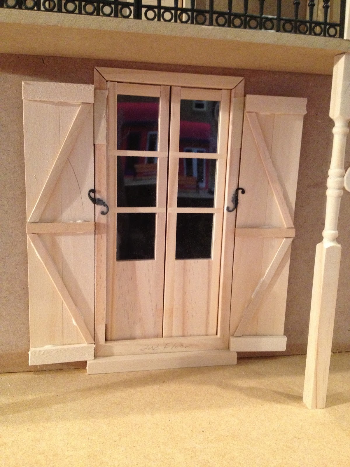 Jocelyn�s Mountfield Dollhouse Creole Townhouse Shutters Jocelyn�s Mountfield Dollhouse Creole Townhouse Shutters