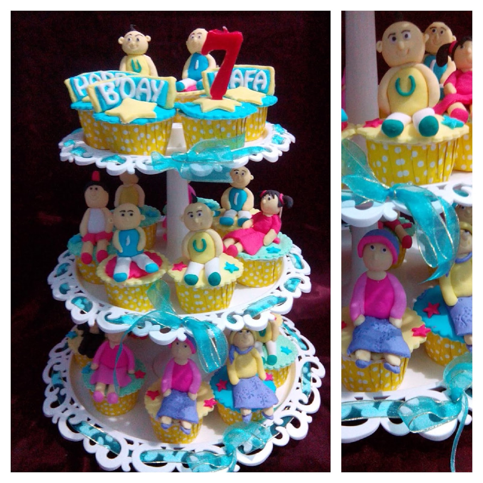 cupcake tier upin ipin ~ Daffa