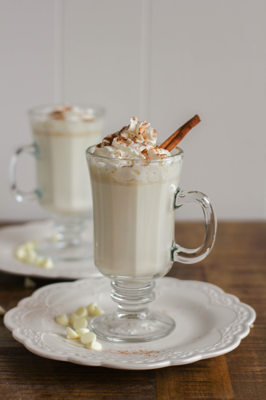 Spiced White Hot Chocolate