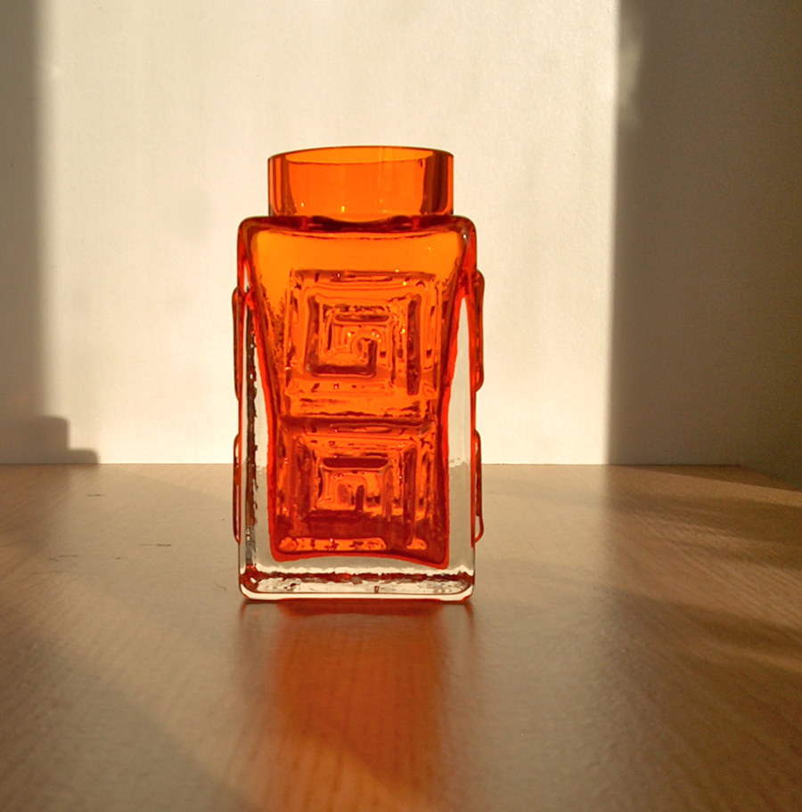 Potshots Whitefriars Glass A Tangerine Dream