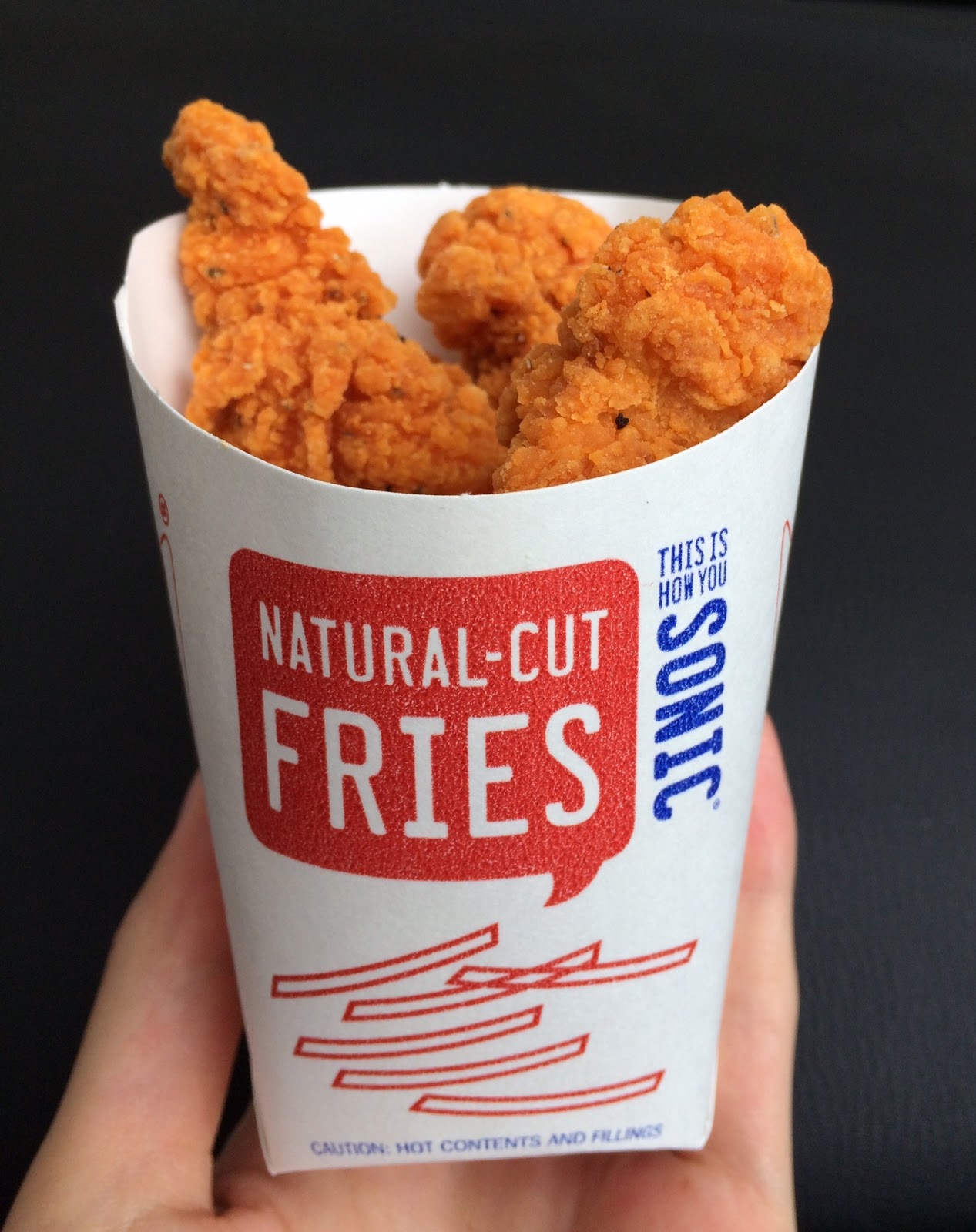 Super Crunch Chicken Strips From Sonic / ソニックのスーパークランチ チキンストリップ I'm