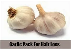 Use garlic As a Hair Loss Remedy