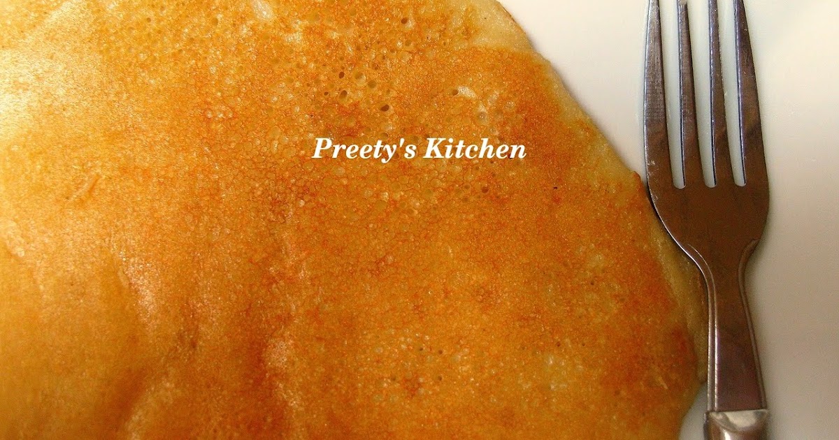 Preety's Kitchen Eggless Coconut Milk Pancake Recipe