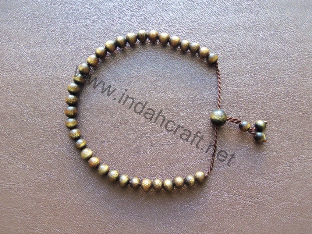 gelang tasbih taliarus hitam emas indahcraft gelang tasbih taliarus hitam emas indahcraft