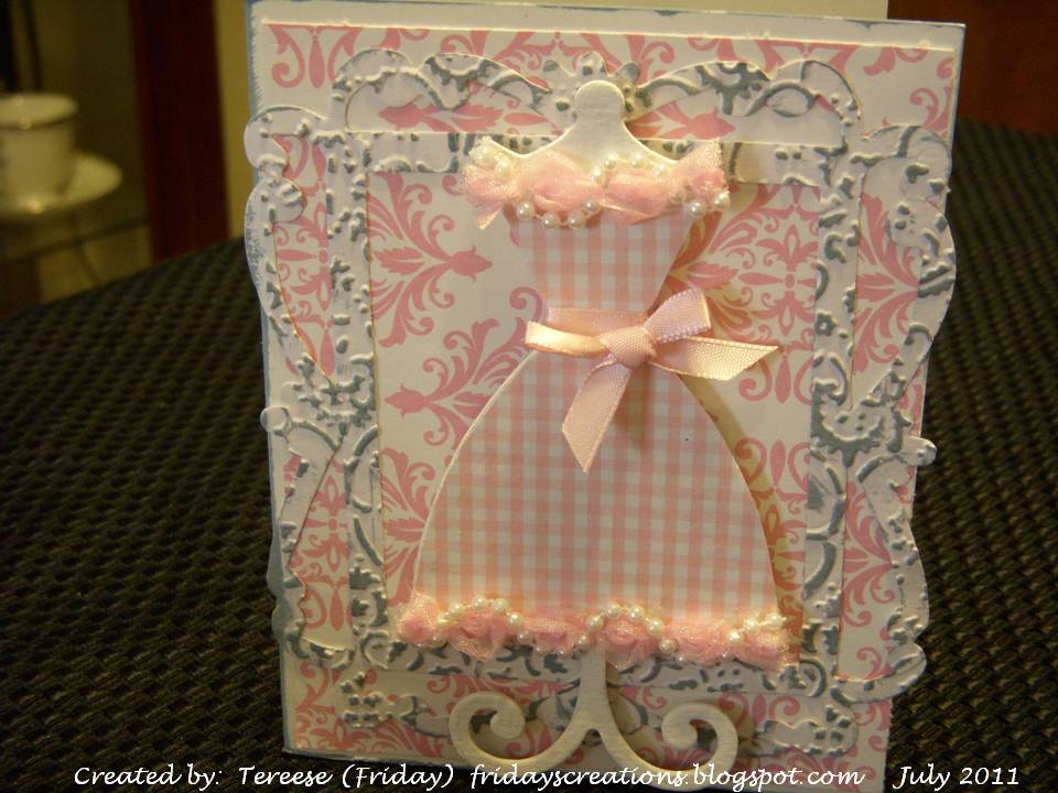 Friday's Creations Using My Die Cuts.