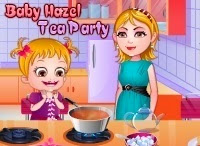 It is party time. Baby Hazel has decided to host a princess tea party at her home. As she is too young to do all preparations on her own, she needs your help in setting up everything for the tea party. So, let us start by making invitation cards. Then obtain tea party supplies from shop. Finally, on the day of the party help mom and baby Hazel to prepare delicious tea and dress up baby Hazel in princess costumes and accesories. Help baby Hazel to be a perfect hostess at the tea party. Baby Hazel Tea Party