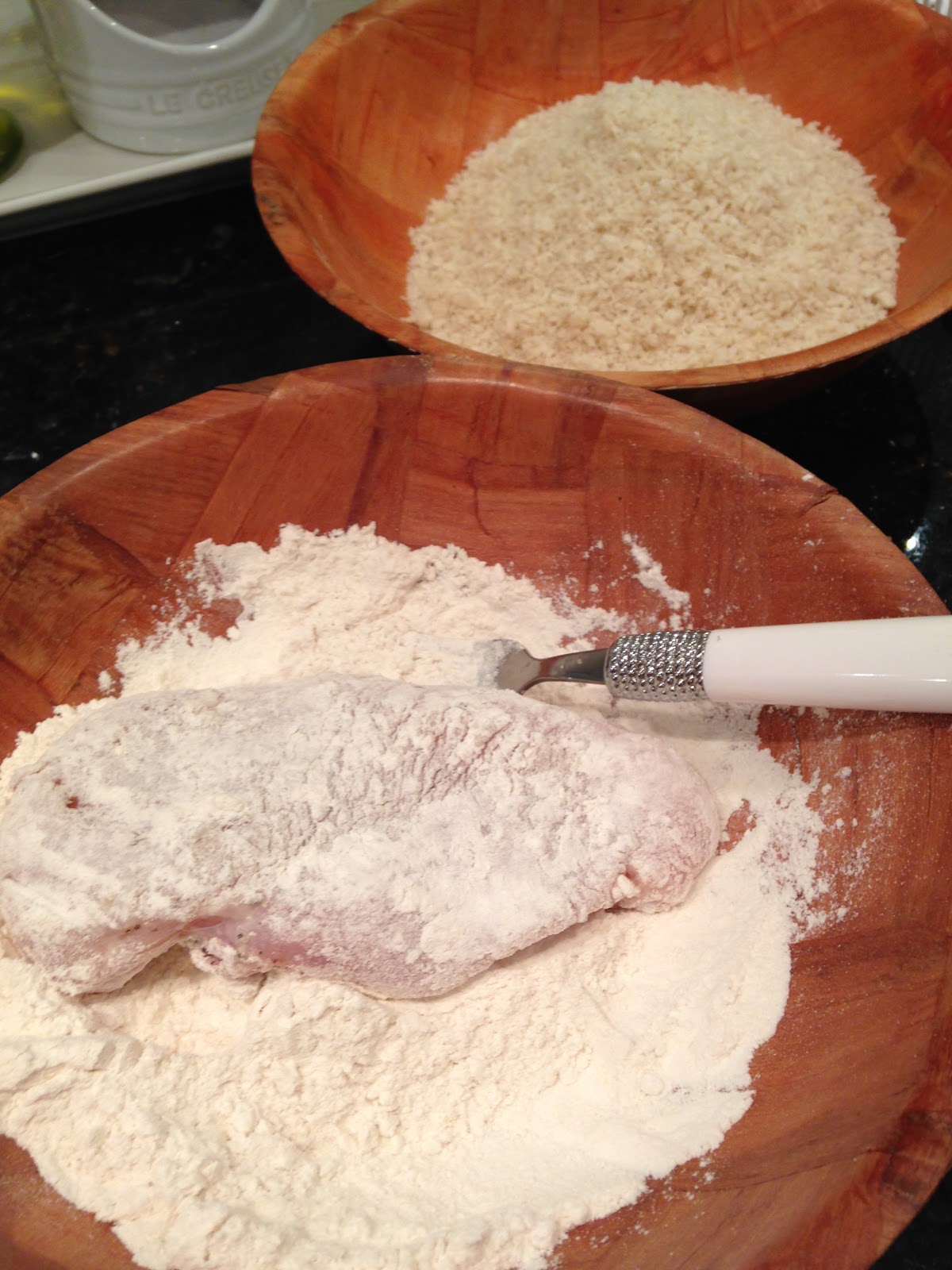 Recipe Of The Week Chicken Milanese With Spring Greens